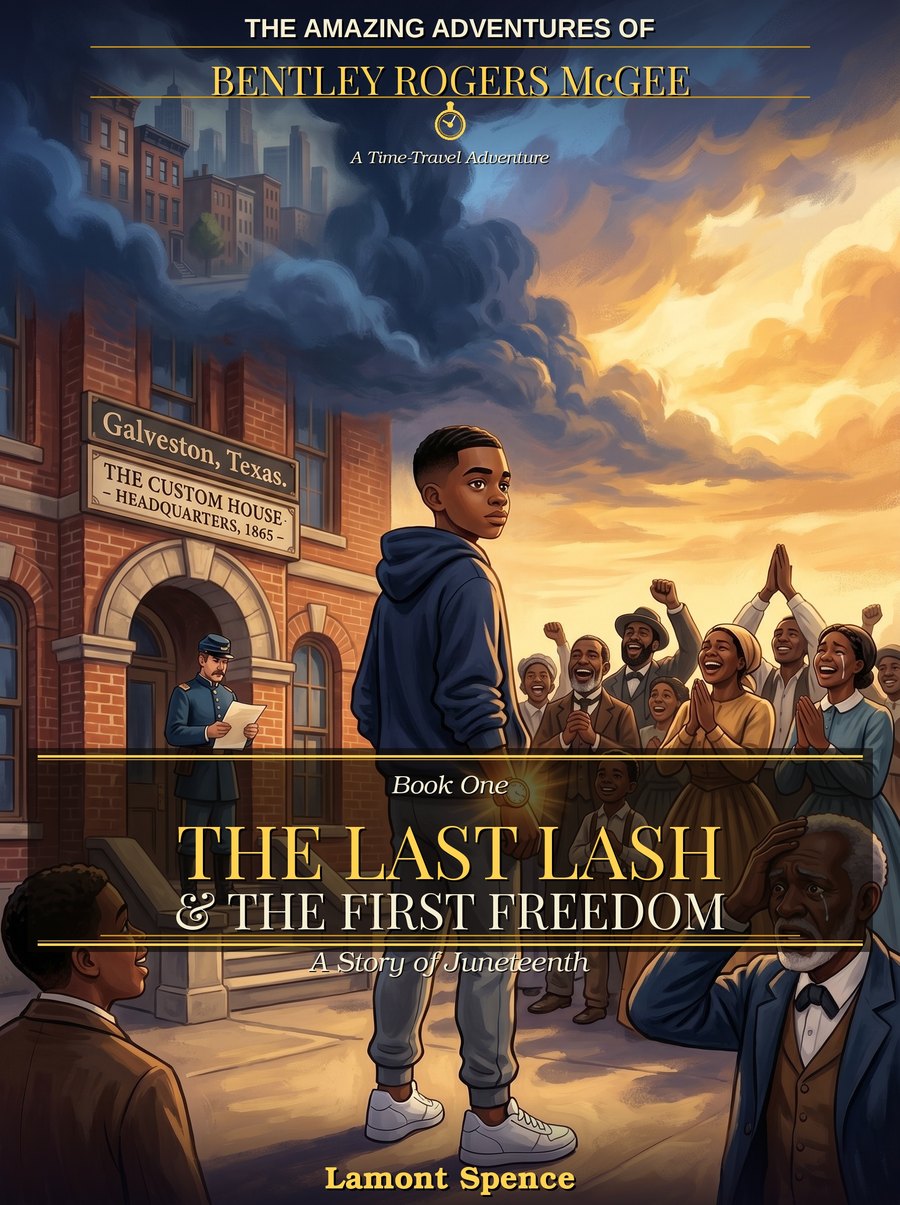 Cover of The Amazing Adventures of Bentley Rogers McGee, Book One: The Last Lash and the First Freedom
