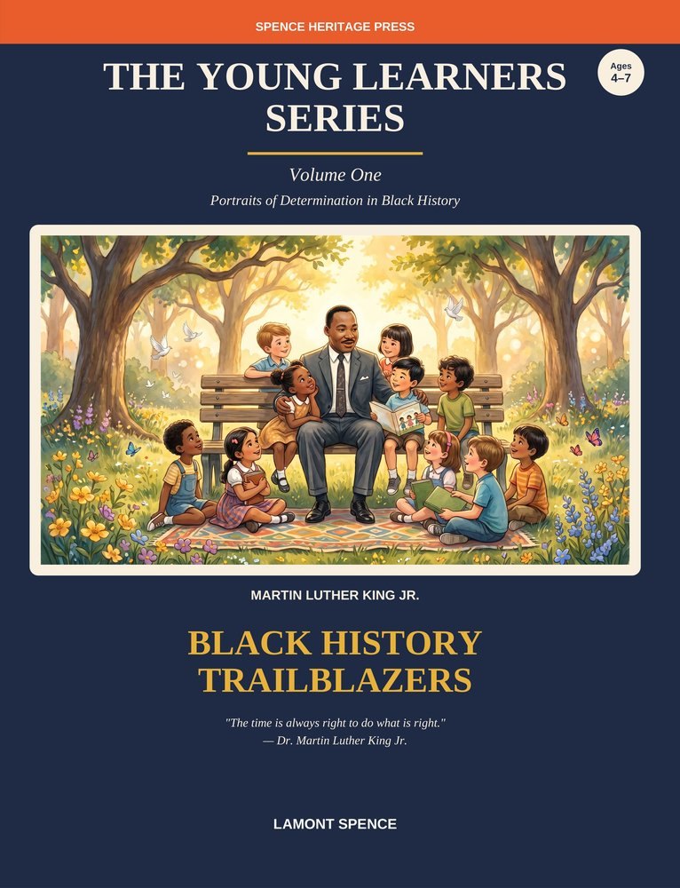 Cover of Volume One: Black History Trailblazers