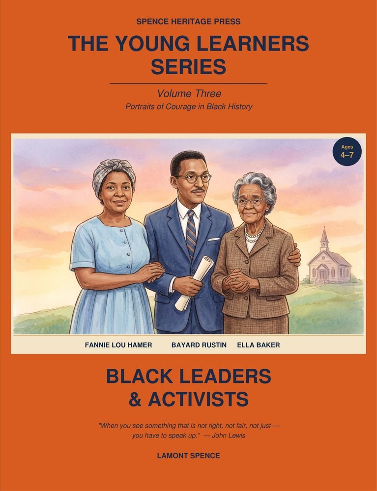 Cover of Volume Three: Black Leaders and Activists