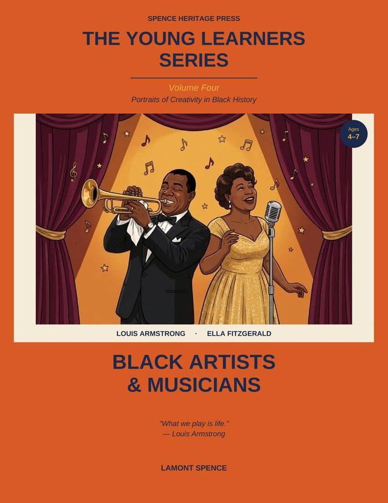 Cover of Volume Four: Black Artists and Musicians